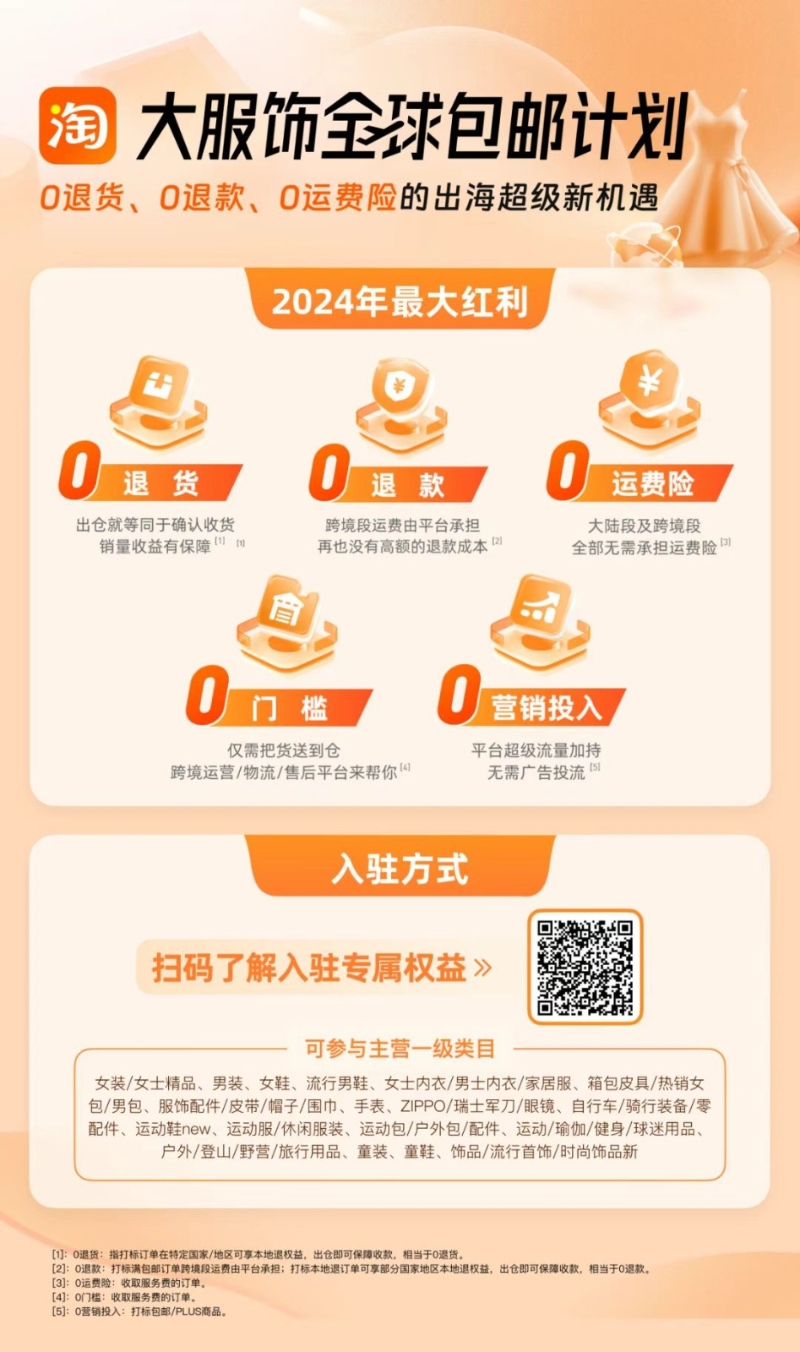 月起推行16类货品全球包邮！k8凯发入口淘宝香港免运费8(图2)