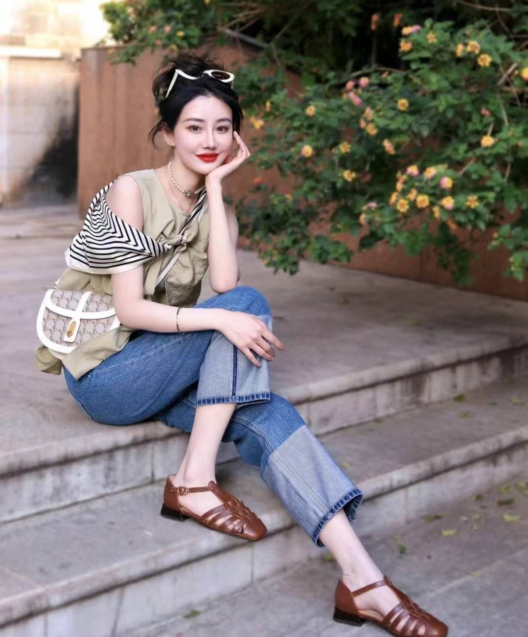 的这5种“春款鞋”时髦百搭谁穿谁美K8凯发登录靴子不兴了！今年最流行(图13)